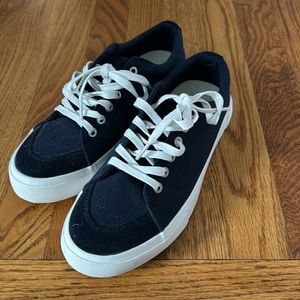 Five four Blue and white sole shoes